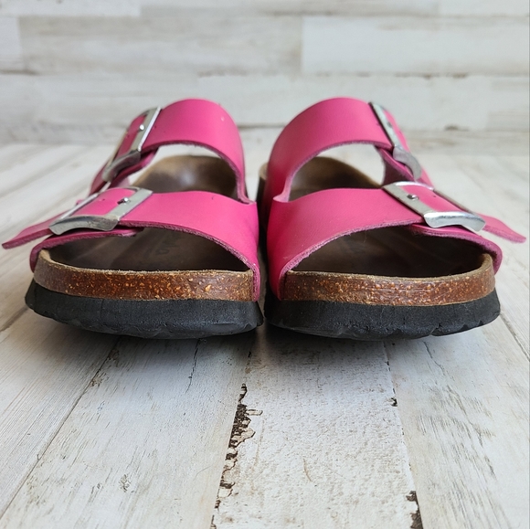 Betula by Birkenstock Hot Pink Arizona Sandals - Picture 3 of 8